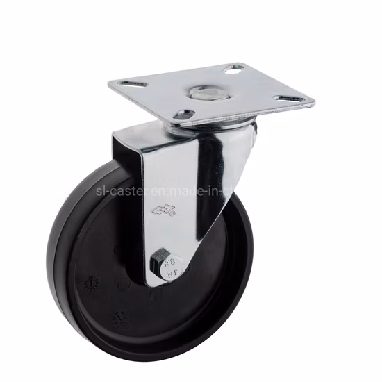 Volante strumento in plastica nera da 125 mm