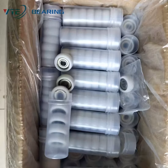 Cuscinetti rivestiti in poliuretano PU con 625 626 608 secondo il vostro disegno, ruota per porta in nylon con stampaggio a iniezione di plastica, puleggia per porte e finestre, finestra scorrevole in UPVC